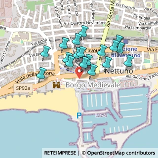 Mappa Piazza Guglielmo Oberdan, 00048 Nettuno RM, Italia (0.202)