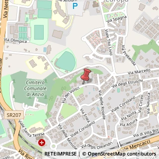 Mappa Via dei Volsci, 47, 00042 Anzio, Roma (Lazio)