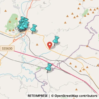 Mappa Via casilina sud km 145, 03044 Cervaro FR, Italia (5.59167)