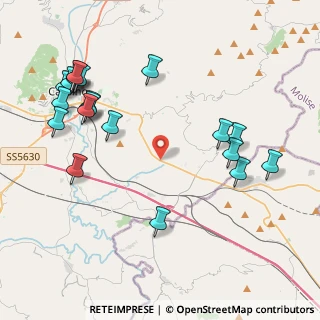 Mappa Via casilina sud km 145, 03044 Cervaro FR, Italia (5.232)
