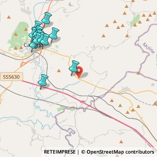 Mappa Via casilina sud km 145, 03044 Cervaro FR, Italia (5.75923)