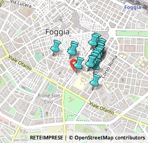 Mappa Via Massaua, 71121 Foggia FG, Italia (0.3005)