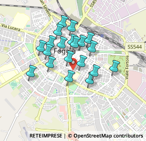 Mappa Via Massaua, 71121 Foggia FG, Italia (0.745)