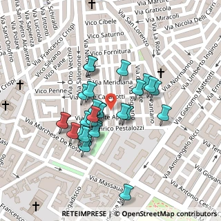 Mappa Via Enrico Pestalozzi, 71121 Foggia FG, Italia (0.1)