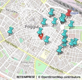 Mappa Via della Uva, 71121 Foggia FG, Italia (0.5895)