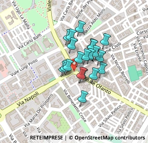 Mappa Via Napoli 6 Presso Medigit, 71121 Foggia FG, Italia (0.1435)