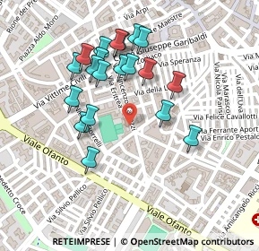 Mappa Piazza Leonardo Murialdo, 71121 Foggia FG, Italia (0.232)