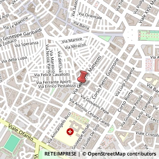 Mappa Via Giacomo Matteotti, 113, 71121 Foggia, Foggia (Puglia)