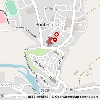Mappa Via delle Bravizze, 2, 03037 Pontecorvo, Frosinone (Lazio)