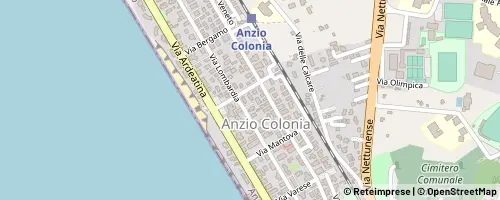 Mappa Anzio