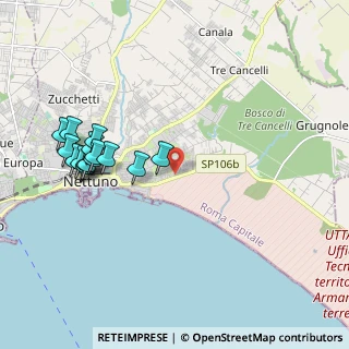 Mappa Via Metauro, 00048 Nettuno RM, Italia (2.28067)