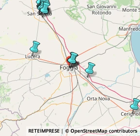 Mappa Via Pietro Scrocco, 71121 Foggia FG, Italia (23.17895)