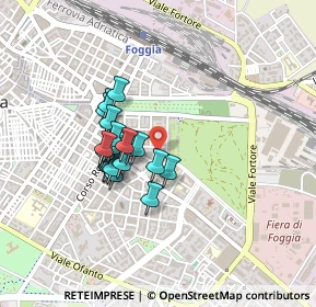Mappa Via Francesco Rotundi, 71121 Foggia FG, Italia (0.342)