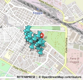 Mappa Via Francesco Rotundi, 71121 Foggia FG, Italia (0.31)