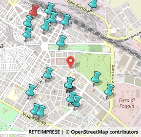 Mappa Via Francesco Rotundi, 71121 Foggia FG, Italia (0.642)