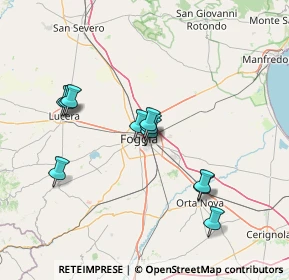 Mappa Via Francesco Rotundi, 71121 Foggia FG, Italia (13.67727)