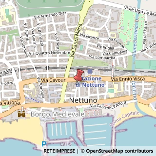 Mappa Via Napoli, 35, 00048 Nettuno, Roma (Lazio)