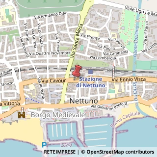 Mappa Via Cavour, 11, 00048 Nettuno, Roma (Lazio)