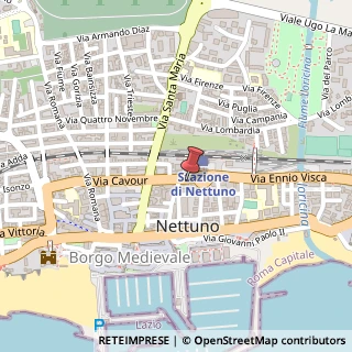 Mappa Via Cavour, 1, 00048 Nettuno, Roma (Lazio)