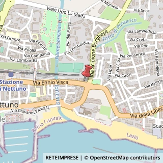 Mappa Via Ennio Visca, 59, 00048 Nettuno, Roma (Lazio)