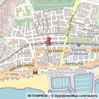 Mappa Via Don Minzoni, 10, 00048 Nettuno, Roma (Lazio)