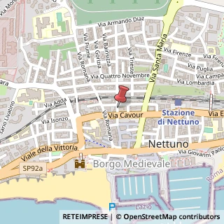 Mappa Via Vittorio Veneto, 24, 00048 Nettuno, Roma (Lazio)