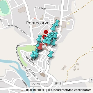Mappa Piazza San Marco, 03037 Pontecorvo FR, Italia (0.127)