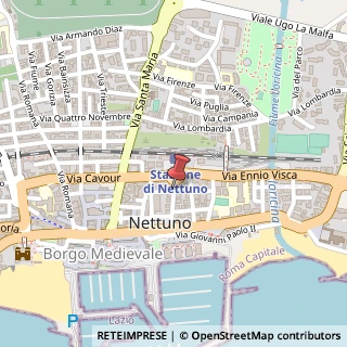 Mappa Via colombo cristoforo 8, 00048 Nettuno, Roma (Lazio)