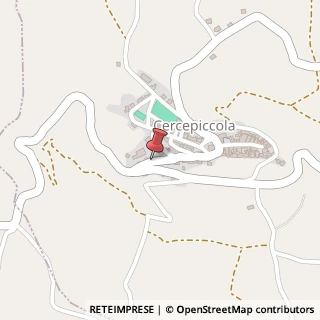 Mappa Corso Vittorio Emanuele III, 64, 86010 Cercepiccola, Campobasso (Molise)