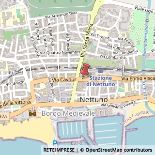 Mappa Via Cavour, 15, 00048 Nettuno, Roma (Lazio)