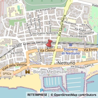 Mappa Via Cavour, 38, 00048 Nettuno, Roma (Lazio)
