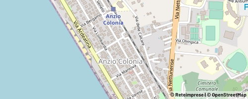 Mappa Anzio