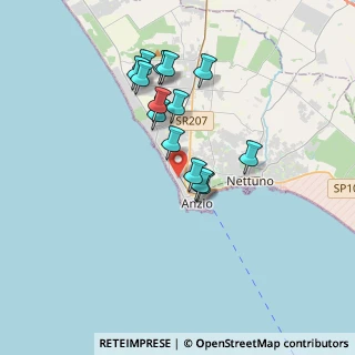Mappa Via Guglielmo Marconi, 00042 Anzio RM, Italia (3.31857)