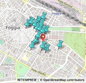 Mappa Cortile Luigi Zuppetta, 71121 Foggia FG, Italia (0.3275)