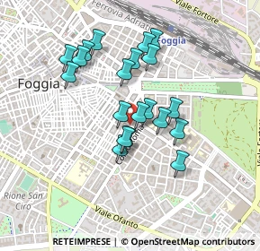 Mappa Cortile Luigi Zuppetta, 71121 Foggia FG, Italia (0.3945)