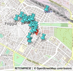 Mappa Cortile Luigi Zuppetta, 71121 Foggia FG, Italia (0.377)