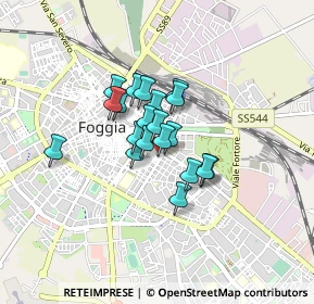 Mappa Via Luigi Zuppetta, 71121 Foggia FG, Italia (0.5525)