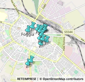 Mappa Via Luigi Zuppetta, 71121 Foggia FG, Italia (0.51188)