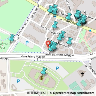 Mappa Via Primo Maggio, 71121 Foggia FG, Italia (0.152)