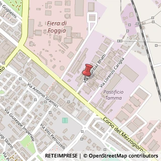 Mappa Via Giacomo Cosmano, 4, 71121 Foggia, Foggia (Puglia)