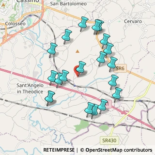 Mappa Via Colletornese, 03044 Cervaro FR, Italia (2.0655)