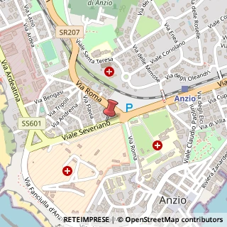 Mappa Via Tiziano, 1, 00042 Anzio, Roma (Lazio)