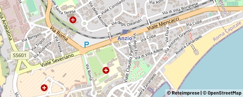 Mappa Anzio