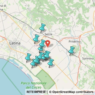 Mappa Via Murillo tratto, 04014 Pontinia LT, Italia (6.74071)