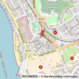 Mappa Via Bengasi, 2, 00042 Anzio, Roma (Lazio)