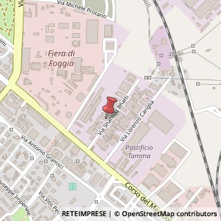 Mappa Via Giacomo Cosmano, 7, 71121 Foggia, Foggia (Puglia)