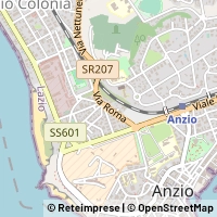 Kaart Anzio