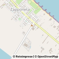 地図 Zapponeta