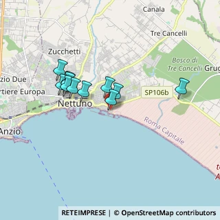 Mappa Via Corallo, 00048 Nettuno RM, Italia (1.59182)