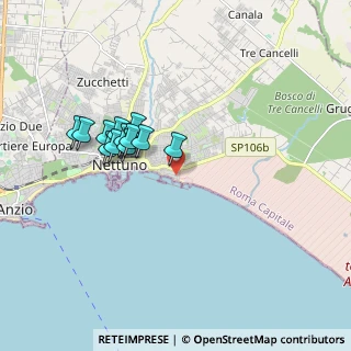 Mappa Via Corallo, 00048 Nettuno RM, Italia (1.66667)